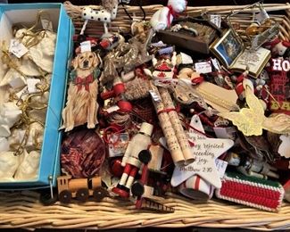 Quite an assortment of ornaments