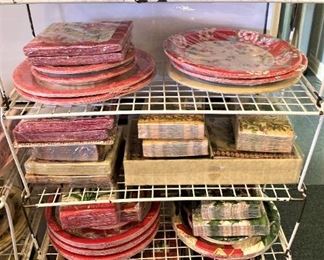 More plates and napkins