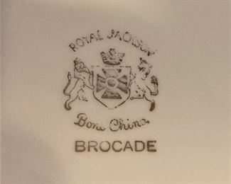 "Brocade" bone china