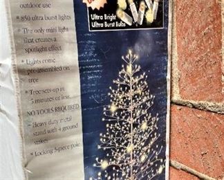 6 foot shimmering tree