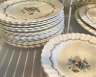 Royal Doulton "The Chelsea Rose" china - 114 pieces