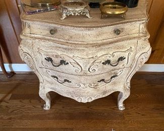 One of a pair of chests or nightstands 