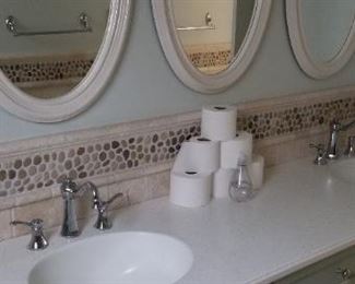 Stylish bath vanity by Brookhaven