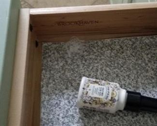 Brookhaven bath vanity drawer detail