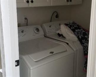 Washing machine & electric dryer