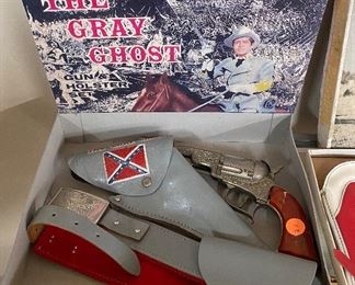 The Gray Ghost Gun and Holster Set