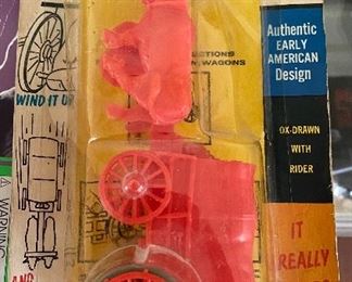 Old Prairie Wagon on Card