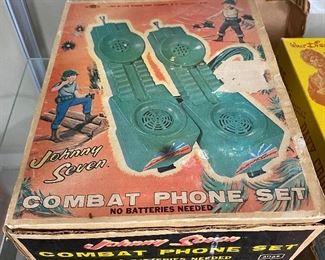 Johnny Seven Combat Phone Set in Original Box