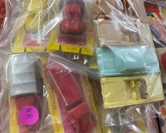 Vintage Spanish Eko Vehicles on Original Cards