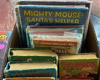 Assorted Big Little Books, Golden Books and Western Books