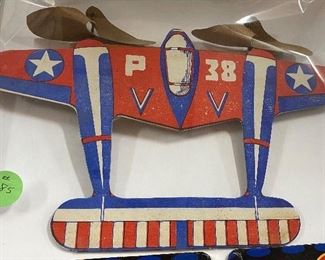 Old P38 Paper Planes