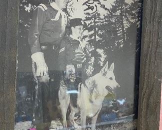Autographed Rin Tin Tin Photo