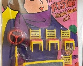 Penelope Pitstop Living Room Set on Original Card