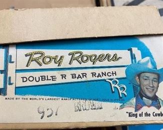 Roy Rogers Double R Bar Ranch Slippers Box Only