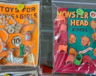 Monster Head Rings on Header