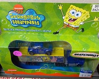 Matchbox SpongeBob Squarepants Tractor Trailer