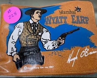 Vintage Marshal Wyatt Earp Wallet