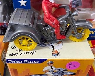Deluxe Plastic Service Cycle and Rider