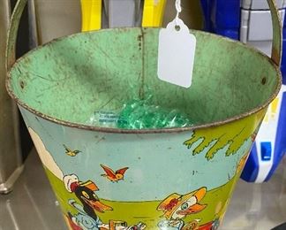 Tin Litho Sand Pail
