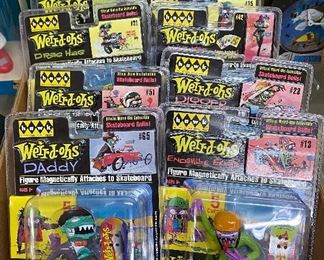 Weird-Ohs Skateboard Figures in Package