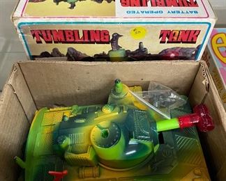 Battery Operated Tumbling Tank in Box