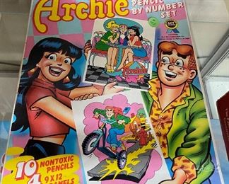 Archie Pencil by Number Set