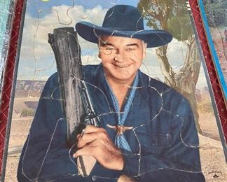 Hopalong Cassidy Board Puzzle