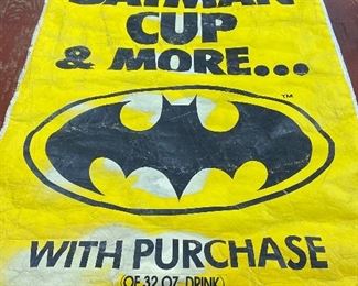 Vintage Taco Bell Batman Promo Poster