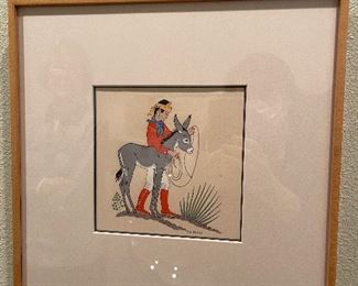 Original painting by Harrison Begay 