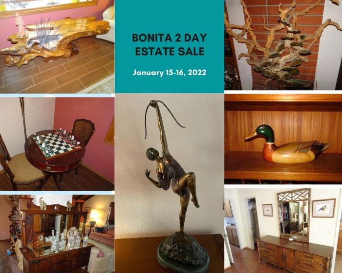 bonita 2022 2 day estate sale