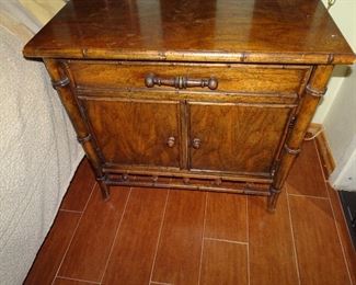 Vintage Faux Bamboo Bedroom Set by Century Furniture