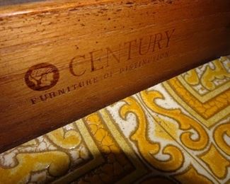 Vintage Faux Bamboo Bedroom Set by Century Furniture