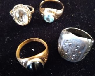 Rings, 10 and 14K