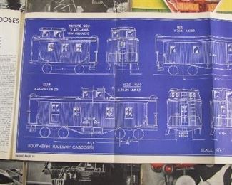 # 2501	11 Issues of “The Model Craftsman” Magazines. Includes 1938, 39, 40. Full of Blueprints & Guides for making all forms of working models (Trains, Planes & Boats). Also includes some with fold-out blueprints. All measure 8” X 11”.