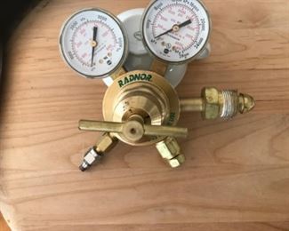 "Smalls" Area: This is a great buy - a RADNOR Purge Regulator --  like new!