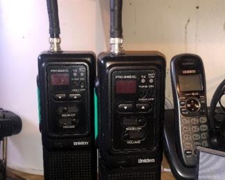 Pair of Uniden hand radios