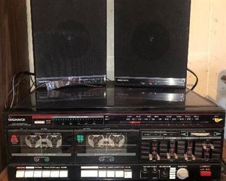 Small Magnavox stereo set