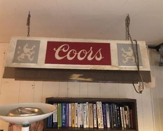 One of several beer signs / lights