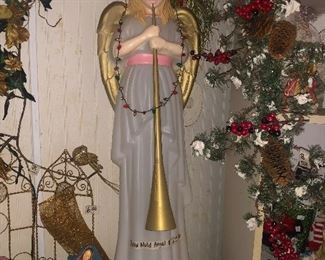 Collectible “blow mold” angel