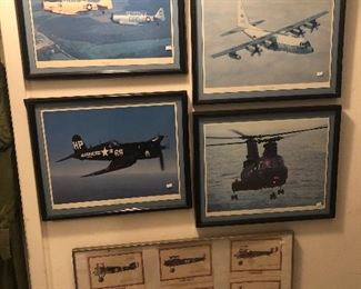 Just a few of the many military plane pictures!