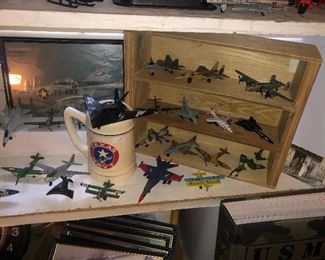 Nice collection of die cast military planes