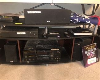 Home theater sound system:  Teac amplifier and KLH speaker set!