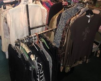 Another rack of clothes!