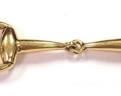 18k horse bit style bracelet, 30.7 gms