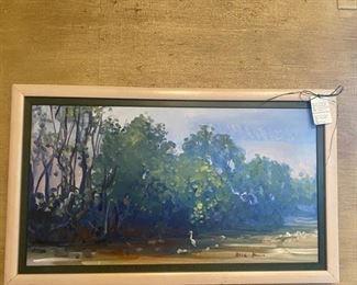 Patrick Branch oil on canvas