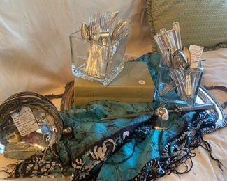 Sterling silver flatware,