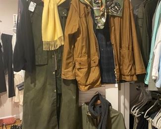 Barber coats and jacket