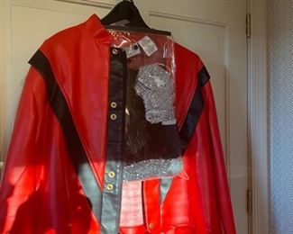 Novelty leather jacket