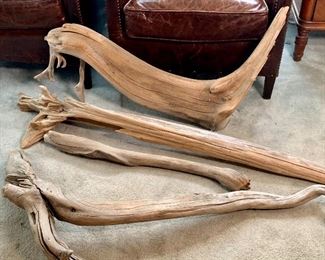 Four Beautiful pieces of drift wood 