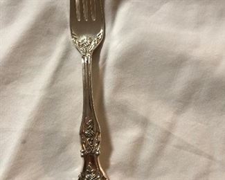 Close-up of silverware fork